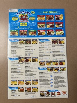 Menu photo 3 Tacos El Jaibo Houston, TX Menu photo 3 Tacos El Jaibo Houston, TX
