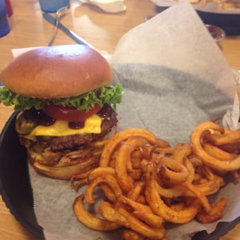 Hillbilly Hideout - Razorback burger comes with pulled pork on it. - Diners Near Me - Ozark, Arkansas Hillbilly Hideout - Razorback burger comes with pulled pork on it. - Diners Near Me - Ozark, Arkansas