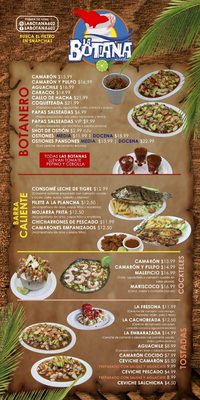 Menu photo 8 La Botana Phoenix, AZ