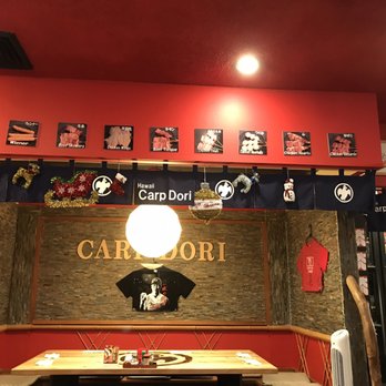 Carp Dori - Interior decor - Izakaya Near Me - Honolulu, Hawaii