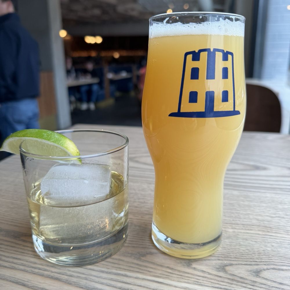 Haven Beer - Espolon reposado and Haven Beer Company's Orientation, a New England ipa - Brewpubs Near Me - Hamden, Connecticut