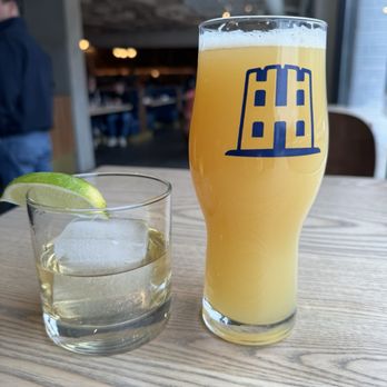 Haven Beer - Espolon reposado and Haven Beer Company's Orientation, a New England ipa - Brewpubs Near Me - Hamden, Connecticut