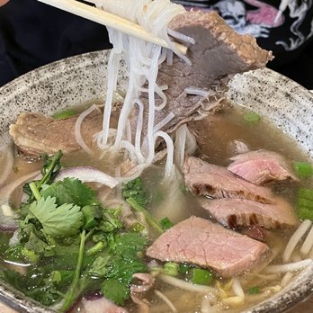 Plum Vietnamese Restaurant - Super bowl pho - brisket, round, and grilled steak - Vietnamese Near Me - New York, New York Plum Vietnamese Restaurant - Super bowl pho - brisket, round, and grilled steak - Vietnamese Near Me - New York, New York