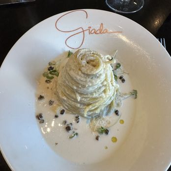 GIADA - Lemon spaghetti (shrimp on the side) - Italian Near Me - Las Vegas, Nevada
