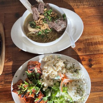 Enseamada Cafe - Inihaw Plate Beef Rib Soup - Filipino Near Me - Everett, Washington