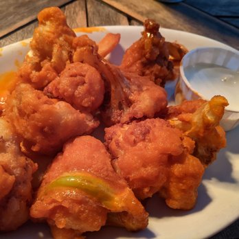 Andy's - Buffalo cauliflower wings, delicious - Gastropubs Near Me - Greenport, New York Andy's - Buffalo cauliflower wings, delicious - Gastropubs Near Me - Greenport, New York