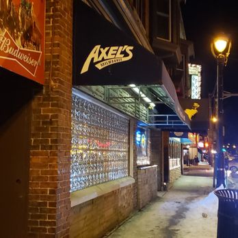 Axel's Inn - the outside of a restaurant at night - Bars Near Me - Milwaukee, Wisconsin Axel's Inn - the outside of a restaurant at night - Bars Near Me - Milwaukee, Wisconsin