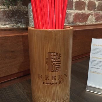 Reren Lamen & Bar - Chopsticks and branding. - Ramen Near Me - Washington, DC, District of Columbia Reren Lamen & Bar - Chopsticks and branding. - Ramen Near Me - Washington, DC, District of Columbia