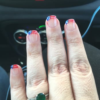Duke's Nails & Spa - My nails are ready for Captain America: Civil War! - Nail Salons Near Me - Beaumont, California