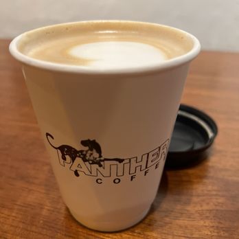 Panther Coffee - Coffee break. Got lavender latte but couldn't taste any lavender. $8 latte + $2 tip = $10 coffee. Dannnng!!! - Coffee & Tea Near Me - Miami, Florida