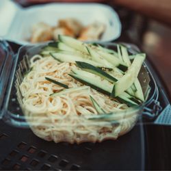 Dumpling & Noodle Cart - Noddles in peanut sauce
