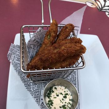 Carnation Cafe - Fried pickles! - American Near Me - Anaheim, California