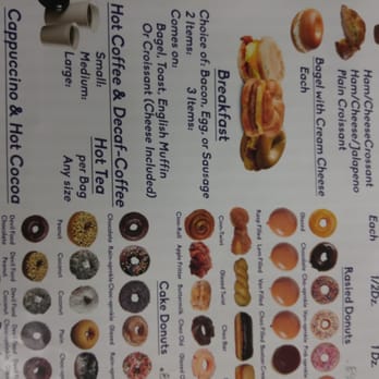 Sweet Cream Donuts - Menu - Donuts Near Me - Phoenix, Arizona Sweet Cream Donuts - Menu - Donuts Near Me - Phoenix, Arizona