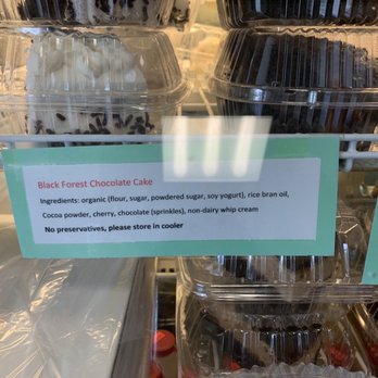 Loving Hut - I finally have a vegan bakery where I can order cakes.  Black Forest cake! - Vegetarian Near Me - Norcross, Georgia