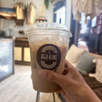 Baja Beans - Iced vanilla latte - Cafes Near Me - Burbank, California Baja Beans - Iced vanilla latte - Cafes Near Me - Burbank, California