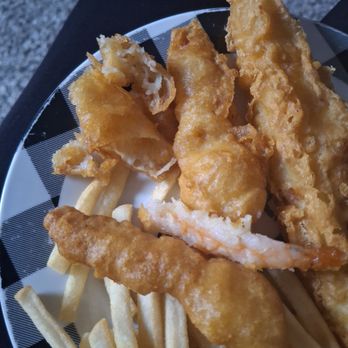 England Fish & Chips - Shrimp and fish - Seafood Near Me - Long Beach, California England Fish & Chips - Shrimp and fish - Seafood Near Me - Long Beach, California
