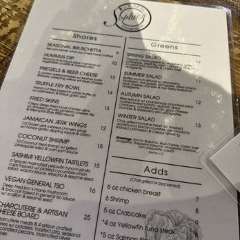 Sophie's Cork & Ale - Menu - Bars Near Me - Lexington, North Carolina