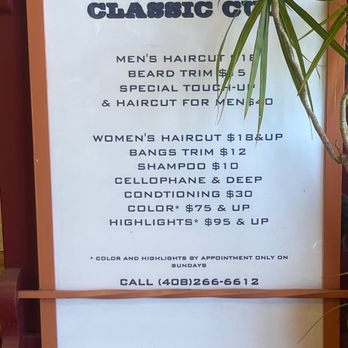 The Classic Cut - Prices - Barbers Near Me - San Jose, California The Classic Cut - Prices - Barbers Near Me - San Jose, California