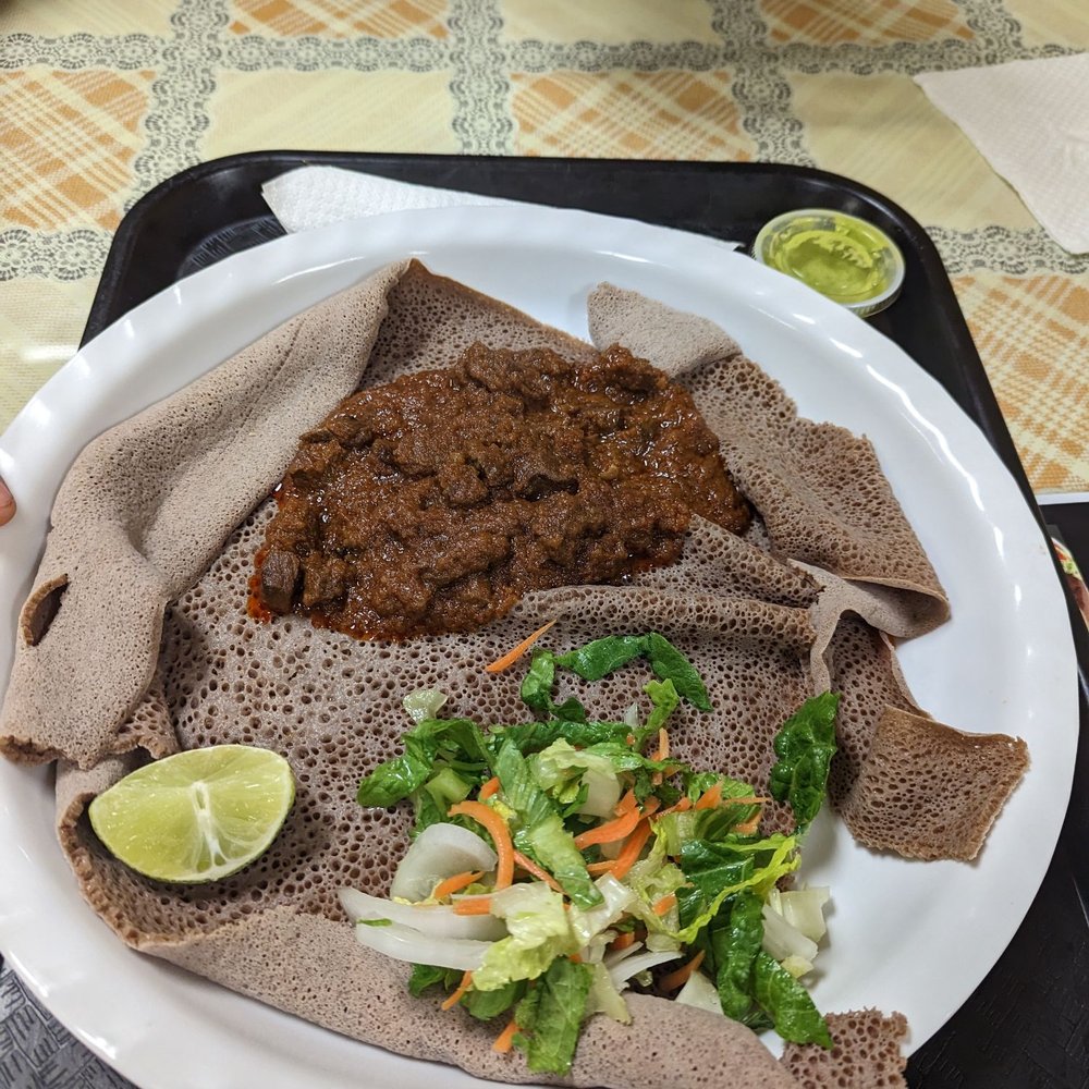 Biftu Restaurant And Grocery Store - Bidena with Wat - would definitely order again - Somali Near Me - Sioux Falls, South Dakota Biftu Restaurant And Grocery Store - Bidena with Wat - would definitely order again - Somali Near Me - Sioux Falls, South Dakota