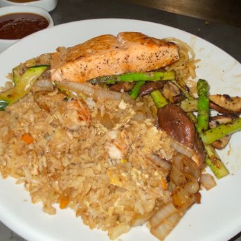 Benihana - Addison - HIBACHI SALMON WITH AVOCADO TARTAR SAUCE - Sushi Bars Near Me - Dallas, Texas Benihana - Addison - HIBACHI SALMON WITH AVOCADO TARTAR SAUCE - Sushi Bars Near Me - Dallas, Texas