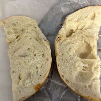 Sunrise Hot Bagels - Bagel with butter but with no butter. No butter for you! - Bagels Near Me - Belleville, New Jersey Sunrise Hot Bagels - Bagel with butter but with no butter. No butter for you! - Bagels Near Me - Belleville, New Jersey