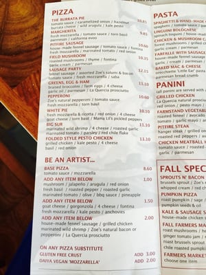 Menu photo 8 Pitfire Pizza Pasadena, CA