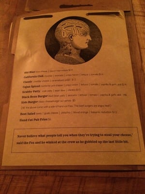 Menu photo 8 Fox and Crow Jersey City, NJ