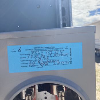 Est Albuquerque - Permits/ Inspection - Electricians Near Me - Albuquerque, New Mexico Est Albuquerque - Permits/ Inspection - Electricians Near Me - Albuquerque, New Mexico
