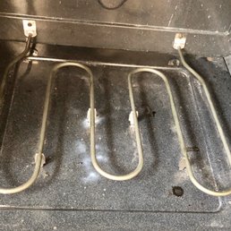 Newly installed oven element