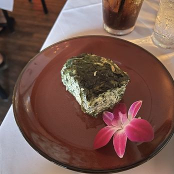 Red Shoe Island Bistro - Feta ricotta spinach torte - Seafood Near Me - Key West, Florida Red Shoe Island Bistro - Feta ricotta spinach torte - Seafood Near Me - Key West, Florida