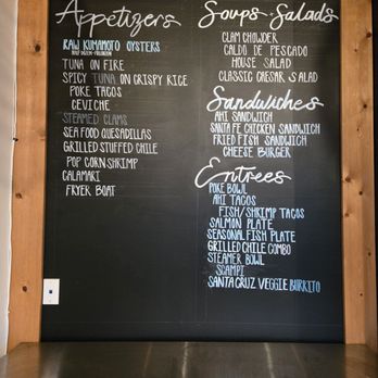 Eric Ericssons Fish Co - Partly menu - Seafood Near Me - Ventura, California Eric Ericssons Fish Co - Partly menu - Seafood Near Me - Ventura, California