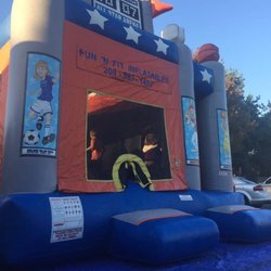 Young America Early Care and Education Center - One of the many fun activities my daughter gets to enjoy while attending Young America! I wish I could play in the jump house!