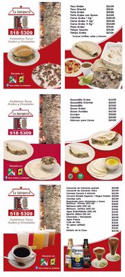 Menu photo 2 La Antequera Oaxaca, OAX Menu photo 2 La Antequera Oaxaca, OAX