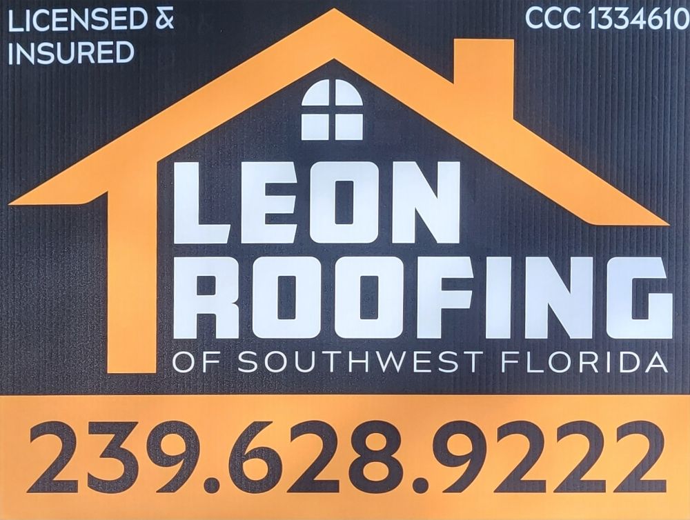 Slide of Leon Roofing of SWFL