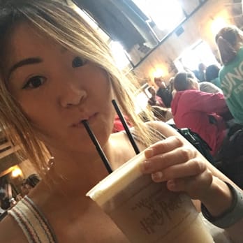 Three Broomsticks - Frozen butter beer! - British Near Me - Orlando, Florida Three Broomsticks - Frozen butter beer! - British Near Me - Orlando, Florida
