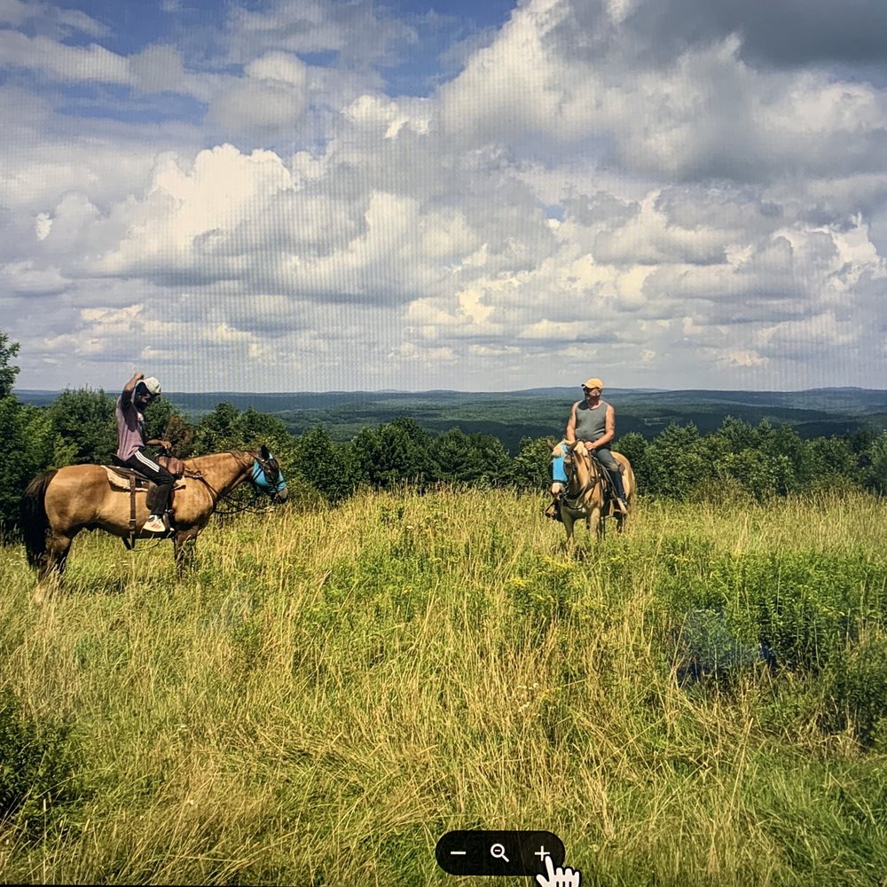 Skyhold Ranch - Happy Cowboys at the trail's summit. - Horseback Riding Near Me - Delhi, New York Skyhold Ranch - Happy Cowboys at the trail's summit. - Horseback Riding Near Me - Delhi, New York