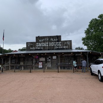 Natty Flat Smokehouse - the outside of natty flat smokehouse - Barbeque Near Me - Lipan, Texas