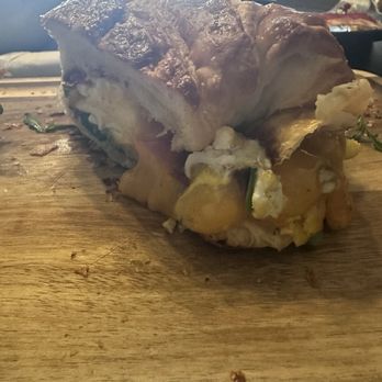 The Red Cafe - Breakfast croissant with bacon. - Hookah Bars Near Me - Glendora, California The Red Cafe - Breakfast croissant with bacon. - Hookah Bars Near Me - Glendora, California