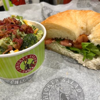 Chicken Salad Chick - Broccoli salad with Dixie chick blt - Southern Near Me - Louisville, Kentucky