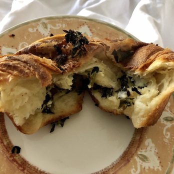 DeEtta's Bakery - Spinach feta stuffed croissant muffin - Bakeries Near Me - Naperville, Illinois