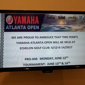 Echelon Golf Club - Echelon is hosting the Yahama Atlanta Open, June 12 to June 14, 2017. - Golf Near Me - Alpharetta, Georgia Echelon Golf Club - Echelon is hosting the Yahama Atlanta Open, June 12 to June 14, 2017. - Golf Near Me - Alpharetta, Georgia