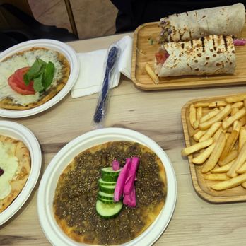 Chamoun’s Way - Chicken shwafel, Lebanese style burger & fries, manoushe trio - Mediterranean Near Me - New York, New York Chamoun’s Way - Chicken shwafel, Lebanese style burger & fries, manoushe trio - Mediterranean Near Me - New York, New York