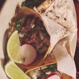 Cold goat Tacos