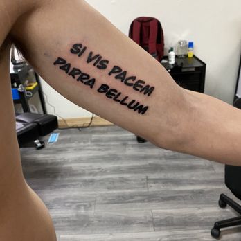 Dead Hamster Tattoo - Lettering - Tattoo Near Me - El Paso, Texas