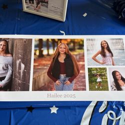 PostNet - Senior print collage, 8x20, graduation photos