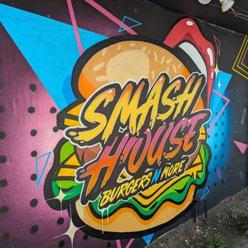 Smash House Miami - Signage - Burgers Near Me - North Miami Beach, Florida Smash House Miami - Signage - Burgers Near Me - North Miami Beach, Florida