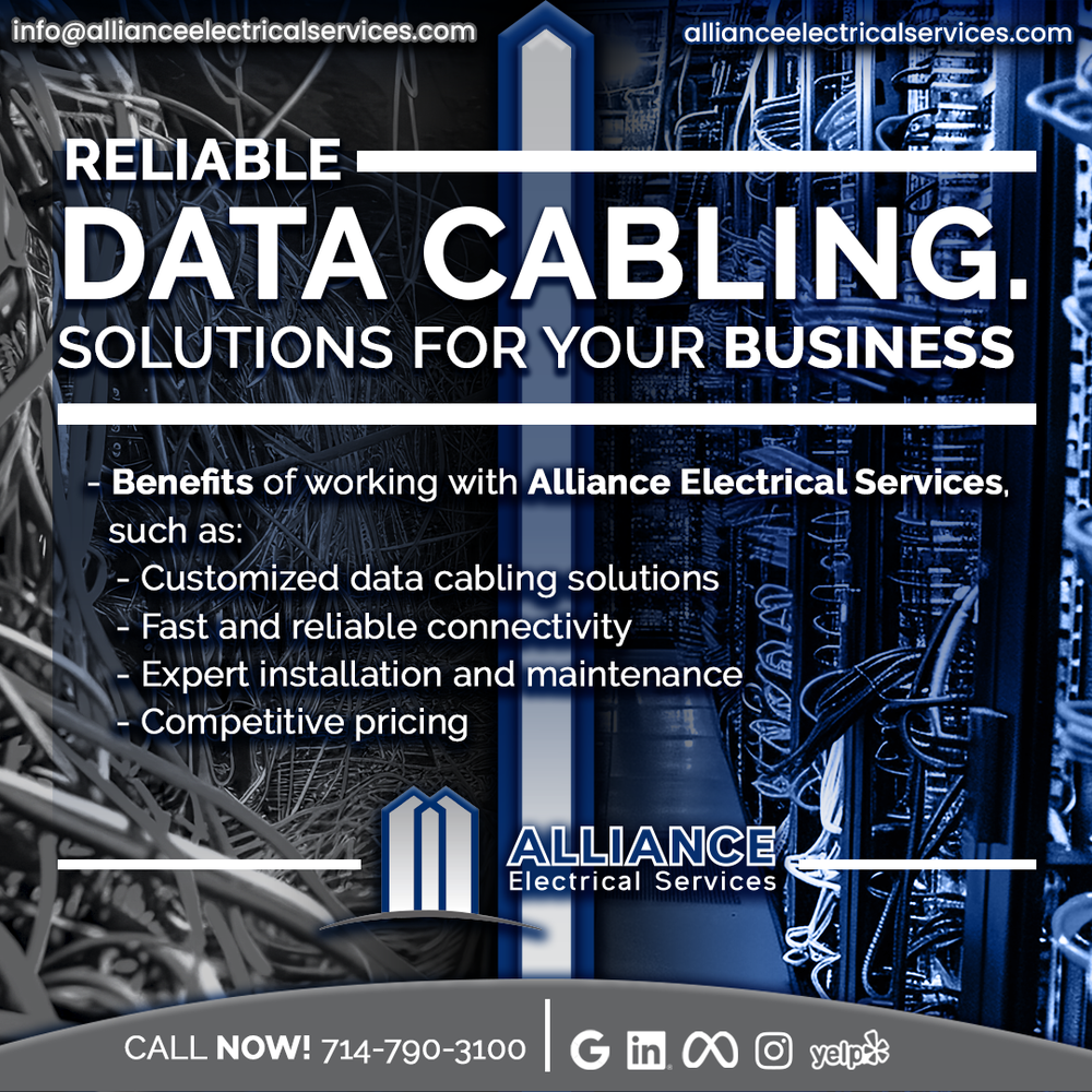 Slide of Alliance Electrical Services