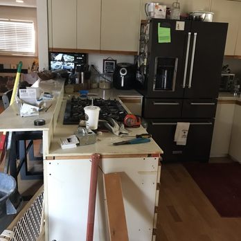 WW Cabinets - Old kitchen during demo - Cabinetry Near Me - Bellevue, Washington WW Cabinets - Old kitchen during demo - Cabinetry Near Me - Bellevue, Washington