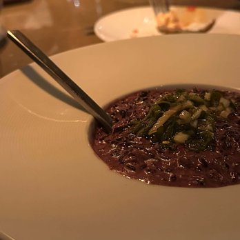 Carson Kitchen - black rice & oxtail risotto - New American Near Me - Las Vegas, Nevada Carson Kitchen - black rice & oxtail risotto - New American Near Me - Las Vegas, Nevada