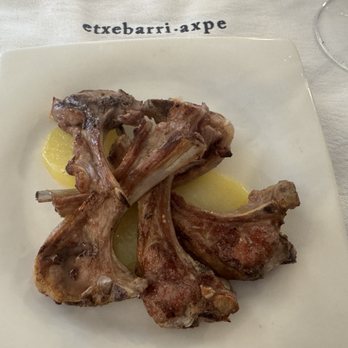 Asador Etxebarri - Lamb chops - Basque Near Me - Atxondo, BI